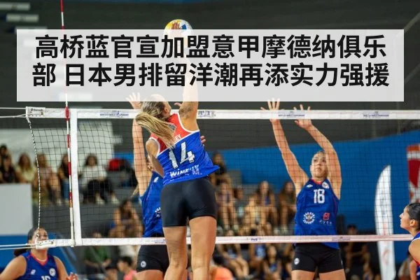 高桥蓝官宣加盟意甲摩德纳俱乐部 日本男排留洋潮再添实力强援